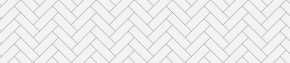 Фартук Метро керамик (белая) CPL пластик МДФ 6 мм в Набережных Челнах - naberezhnye-chelny.mebel-74.com | фото