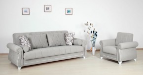 Комплект Роуз ТД 414 диван-кровать + кресло + комплект подушек в Набережных Челнах - naberezhnye-chelny.mebel-74.com | фото