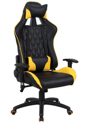 Кресло компьютерное BRABIX "GT Master GM-110" (черное/желтое) 531927 в Набережных Челнах - naberezhnye-chelny.mebel-74.com | фото