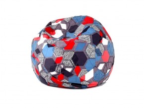 Кресло-мешок Мяч M (Geometry Slate) в Набережных Челнах - naberezhnye-chelny.mebel-74.com | фото