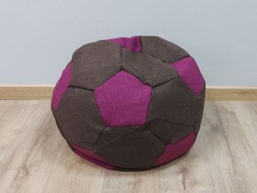 Кресло-мешок Мяч S (Savana Chocolate-Savana Berry) в Набережных Челнах - naberezhnye-chelny.mebel-74.com | фото