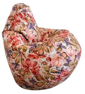 Кресло-мешок Цветы L в Набережных Челнах - naberezhnye-chelny.mebel-74.com | фото
