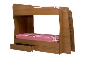 Кровать детская 2-х ярусная Юниор-1 (800*2000) ЛДСП в Набережных Челнах - naberezhnye-chelny.mebel-74.com | фото